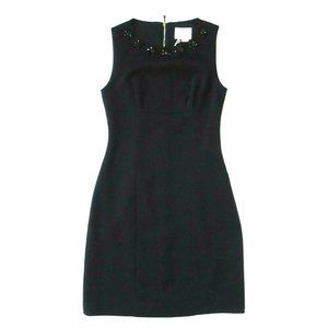 Kate Spade NWT Black Floral Cluster Diana Dress Size 4